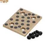 TWP TWPT oilless bronze plate, 10mm thickness wear pad
