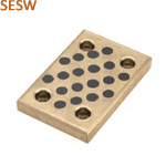 SESW SESWT oilless slide plate,bronze wear plate